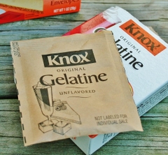 Bột gelatine Knox 28g