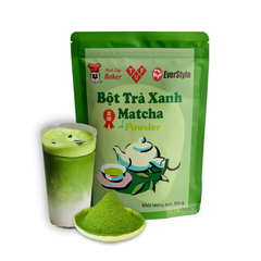 Bột Matcha Đài Loan mũ đỏ TVF 500g