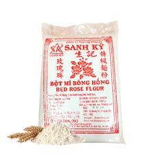 Bột mỳ Bông hồng đỏ Sanh Ký 1kg