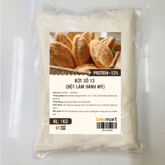 Bột số 13 (Bột làm bánh mỳ) Beemart 1kg