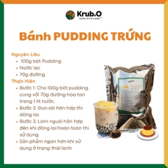 Bột Pudding trứng Krub.o 100g
