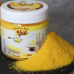 Bột rắc trang trí bánh Yum màu tươi (vị xoài) 100g