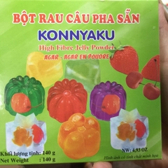 Bột rau câu pha sẵn Konnyaku 140gr