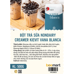 Bột sữa Nondairy Creamer Kievit Vana Blanca 500g - bột sữa Indo