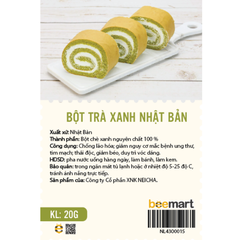 Bột trà xanh Nhật Bản 20g