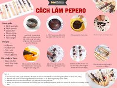 [SNL] Trang trí Bánh quy que Pepero Bigsize ( nhiều loại bánh )