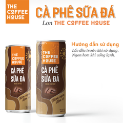 Cà phê sữa đá lon The Coffee House 180ml