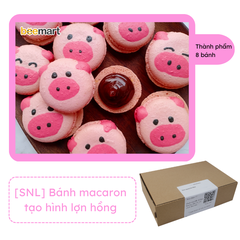 [SNL] Bánh macaron tạo hình lợn hồng