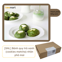 [SNL] Bánh Matcha Cookies nhân phô mai