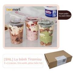 [SNL] Ly bánh Tiramisu 3 vị