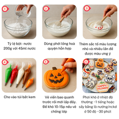 Bột trộn sẵn đường icing 200g