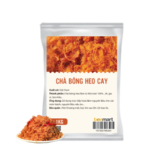 Chà bông heo cay 1kg