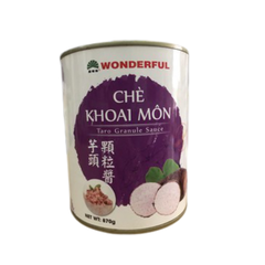 Khoai môn xắt miếng 3mm Wonderful 870g