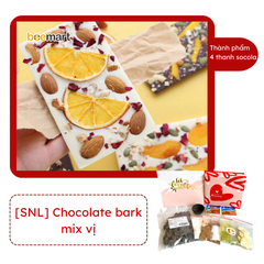 [SNL] Socola bark mix vị