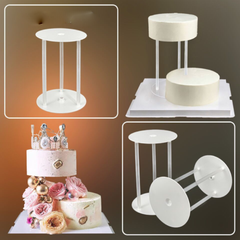 Chồng tầng bánh kem 13cm