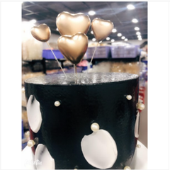 Chùm tim vàng 4 size (5-4-3-2.5cm)