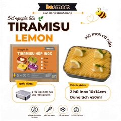 [SNL] Tiramisu hộp thiếc chữ nhật ( thành phẩm 2 hộp) Giao toàn quốc