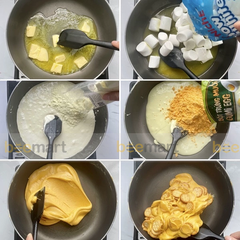 [SNL] Bánh bông tuyết chà bông trứng muối