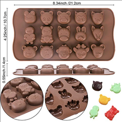 Khuôn silicon 15 hình tổng hợp 1