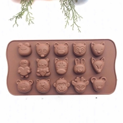 Khuôn silicon 15 hình tổng hợp 1