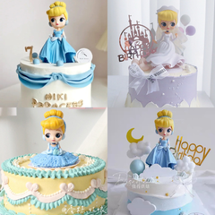 Công chúa lọ lem trang trí bánh