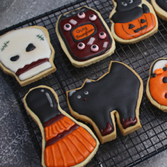 [SNL] Cookie icing halloween đỏ huyền bí