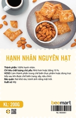 Hạnh nhân nguyên hạt 200g