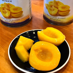 Đào ngâm Thái Lan Boddob 820g (Thùng 12 )