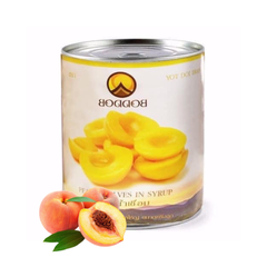 Đào ngâm Thái Lan Boddob 820g (Thùng 12 )