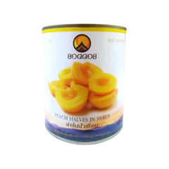 Đào ngâm Thái Lan Boddob 820g