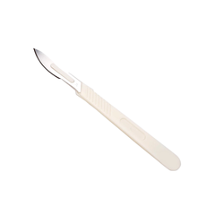 Dao rạch bánh mỳ cán trắng 15cm