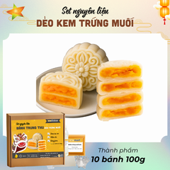 [SNL] Bánh dẻo nhân kem trứng muối