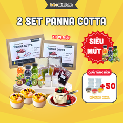 [SNL] Panna Cotta siêu mứt 3 vị (100g mứt mỗi vị )