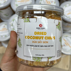 Dừa sấy giòn hộp 200g