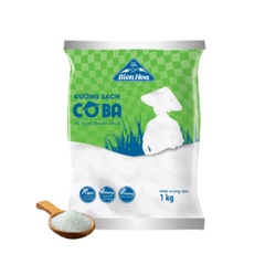 Đường tinh luyện Cô Ba 1kg (bao 50kg)