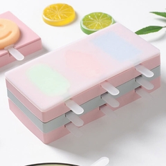 Khuôn kem silicone 2 chiếc hình chân gấu - trái tim