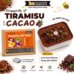 [SNL] Tiramisu hộp thiếc chữ nhật ( thành phẩm 2 hộp) Giao toàn quốc