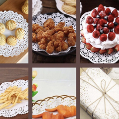 Giấy ren lót bánh tròn 8.5inch (100 tờ)