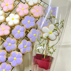 [SNL] Bó hoa cookie icing