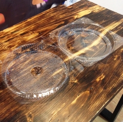 Hộp nhựa đựng bánh bông lan trứng muối 20cm HH-28