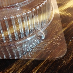 Hộp nhựa đựng bánh bông lan trứng muối 25cm HH-29