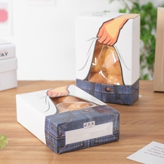 Hộp đựng bánh mỳ 6 múi 20x14x6cm (50 chiếc)