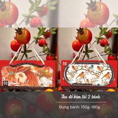 Hộp đựng bánh trung thu 2 bánh các mẫu
