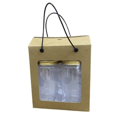 Hộp giấy Kraf có quai xách số 6 ( 10 hộp)