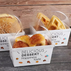 Hộp giấy nắp bầu Delicious Dessert