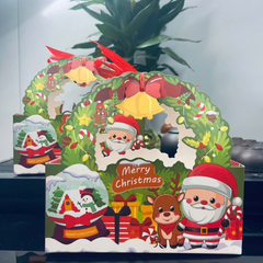 Túi giấy noel 18*8*8 cm