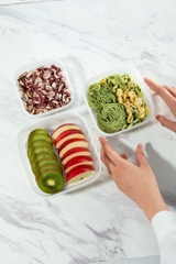 Hộp thực phẩm vuông Hokkaido 500ml