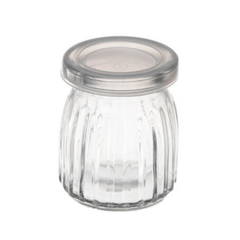 Hũ sữa chua sọc 200ml (kèm nắp nhựa)