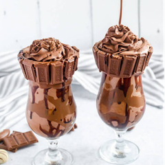 Kem topping chocolate Nhất Hương