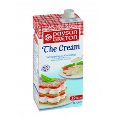 Kem tươi Whipping cream Paysan Breton 1L
